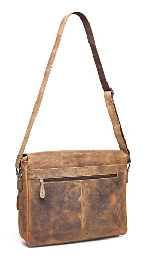 Packenger Vethorn Messenger Bag Umhängetasche oder Notebooktasche mit Notebook-Fach bis 15“ in verschiedenen Farben - 5