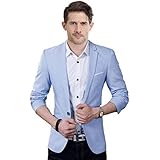 dark sky blue blazer