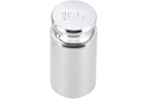 SOURCING MAP Sourcingmap Gram Calibration Peso 10g M1 precisione acciaio cromato per bilance digitali