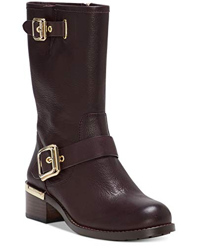 Vince Camuto Women's Windy Motorcycle Boot Dark Wood