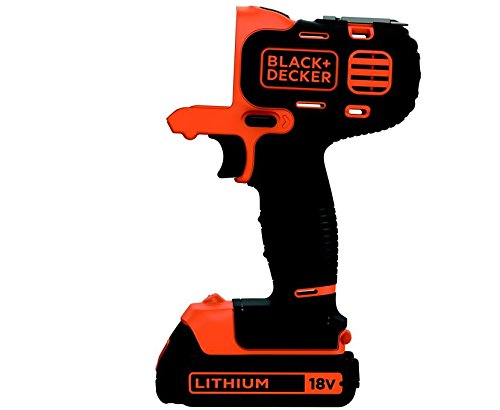 Black+Decker 18V Akku-Multifunktionswerkzeug Multievo, Multifunktionsmaschine, Starter-Set inkl. Bohrschrauberkopf, 2x 1.5Ah Li-Ion Akku, Ladegerät, Koffer, LED-Leuchte, Softgriff, MT218KB - 5