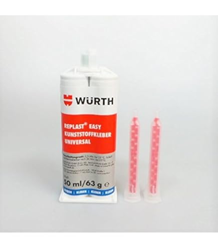 Förch Mini Double Kit Gun Metal Version for 2K Cartridges up to 50 ml / 60 g Cartridges for Plastic Glue, Metal Glue, 2K Glue