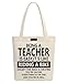 Produktbild S.CHU Damen Being A Teacher Canvas Shopper Schultertaschen