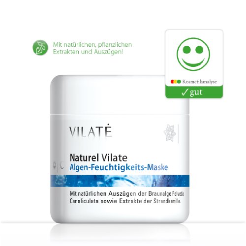 Herrliche Feuchtigkeits-Maske mit natürlichem Algenextrakt, Minzöl und echter Strandkamille.