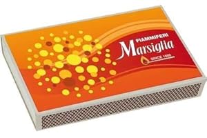 FIAMMIFERI MARSIGLIA Fiammiferi Svedesi Marsiglia - 1 Box da 100 scatoline