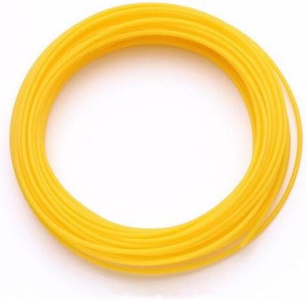 TIANLIANG04 10 meters 1.75MM PLA silk, 3D print pen, thread plastic printer, 3 D pen, children gift package,yellow