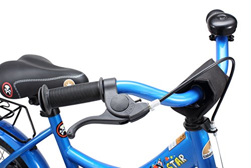 BIKESTAR® Premium Kinderfahrrad für sichere und sorgenfreie Spielfreude ab 3 Jahren ★ 12er Classic Edition ★ Abenteuerlich Blau - 6