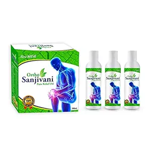 Morewell Ortho Sanjivani Ayurvedic Oil Treatment Kit for Joint Pain Relief Oil Combo Pack (Pack of 3) Each 100 ml