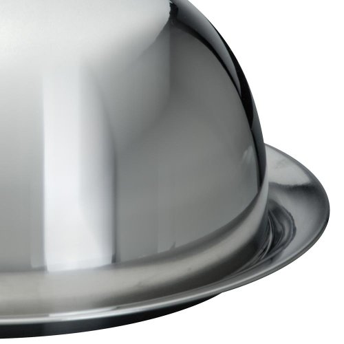 Speiseglocke mit Teller – Ø 25 cm – Tellerglocke – Käseglocke – Servierglocke – Servierteller – Servierhaube - 2