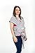 HUSH HUSH BABY SLING STRETCHY WRAP CARRIER - UNIQUE HAND WARMER DESIGN - BIRTH-3YRS - BREASTFEEDING (KHAKI)