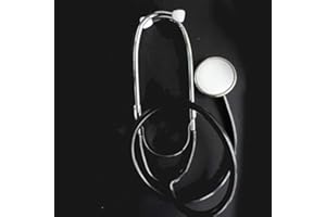 TTAMG MQEIANG Veterinary Stethoscope 1Set Pig Sheep Horse Cattle Heart Rate Stethoscope Vet Student Equipment Animal Diagnostic Tool (Color : 1Set, Size : Stethoscope)