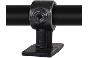 VILO VISIONS Raccord de tuyau T-Clamps® - En fonte malléable - Noir - Certifié TÜV (143 W) - 26,9 mm