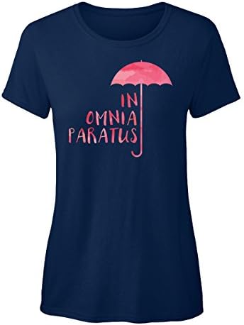teespring Novelty Slogan T-Shirt - in Omnia Paratus