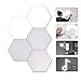 Produktbild DIY Honeycomb Wall Lamp Empfindliche Beleuchtung, kreative Persönlichkeit dekorative Lampen, Smart DIY Quantum Lights, für Schlafzimmer,Flur,4pcs