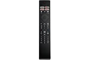 LFYSJTX Ricambio telecomando philips per telecomando philips tv originale con pulsanti video Netflx Youtub Raknten TV