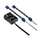 Produktbild Hama LED Mini-Leuchte 2x 16 cm, Blau, MS