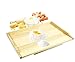 Produktbild Backbrett XL Teigbrett Nudelbrett Küchenbrett Arbeitsplatte Holz 65x50cm