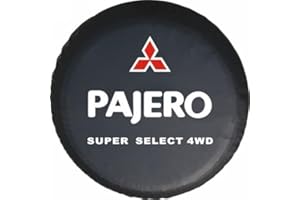 WACDXST Copertura Ruota di scorta Auto, per Mitsubishi Pajero Impermeabile e Antipolvere AntiGraffio Copertura della Ruota di Scorta Copriruota,B-15in