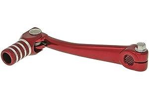 2EXTREME Aluminium Schalthebel, rot, kompatibel für Minarelli AM, Crosser, SM, Beta RR 50 AM6