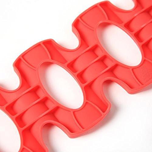 MagiDeal Weinregal Kühlschrank Cola-Pad Wein Flaschen Bier Matte Speicherdosen Rack - 7