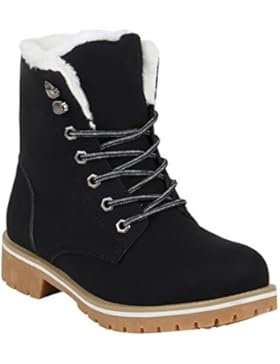 Stiefelparadies Unisex Worker Boots Herren Damen Stiefeletten Warm Gefütterte Stiefel Zipper Outdoor Schuhe Camouflage...