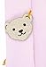 Steiff Unisex Baby 0006895 Scarf, Barely Pink, One Size (Manufacturer Size:I)