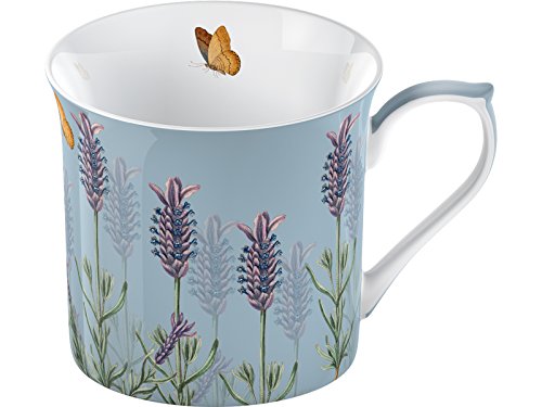 Creative Tops Royal Botanical Gardens KEW Lavender Blue Fine China Palace MUG