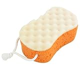 Sourcingmap weichen Schwamm Bad Dusche Pouf Loop Scrubber,...