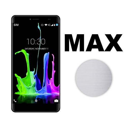 BLUBOOÂ® Maya Max 4G Ã¨ Uno Smartphone con Sistema Operativo Android 6.0 Display da 6 Pollici HD, Affiancato da Un Processore Mediatek MTK6750 Octa Core da Ben 1.5 GHz, 3 GB RAM e 32 GB di Memoria Espandibile, Fotocamera Esterna da 13 MP + 8.0 MP Camera Interna, 4200 mAh Batteria e Sensore di Impronte Digitali [Grigio]