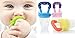 Vale® NEW Baby Nutritionist Recommended Colourful Baby Fresh Food Feeder Nipple Pacifier Nibbler Safe Feeding Tool,Fresh Juice Feeder Feeding Tool(Color will be sent at random)- Size L