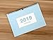 Produktbild 2019 Tischkalender für Home Office Terminplaner Monatskalender Standalone-Kalender 21x29cm himmelblau/blau