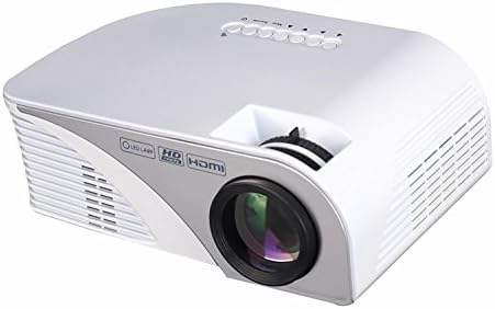led mini projector 1200 Lumens 1080P Home Theather Video proyector projetor with HDMI VGA USB , white