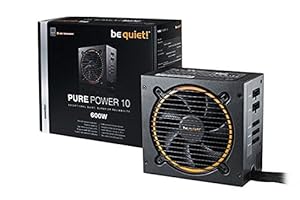 be quiet! Pure Power 10 600W ATX PC Netzteil BN278 mit Kabelmanagement
