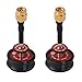 Price comparison product image XCSOURCE 2Pcs 50mm 5.8G 5dBi 50W Omnidirectional TX RX Antenna SMA Male for RC FPV Racing Drone Goggles Black RC593