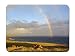 Produktbild Two Rainbows in Maui Hawaii - Customized Rectangle Non-Slip Rubber Mousepad Gaming Mouse Pad 8.6"x7.1"(22cmx18cm)