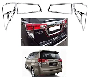 CAR SAAZ Tail Light Chrome Moulding for Innova Crysta (2016-Present)