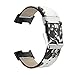 Produktbild Tianya Saigang Head Grain Lederarmband Druck Lederarmband Ersatzarmband Für Fitbit Charge 3