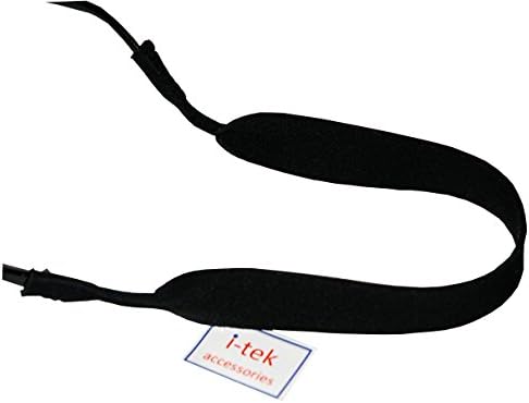I-tek Neoprene strap glasses retainer (sunglasses/eyeglasses) Black