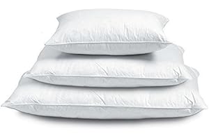Adams Home Duck Feather Cushion Pad (30" x 30", 1 Pack) - Premium Quality Feather & Down Filled Insert - Cover 100% Cotton Hypoallergenic - Throw Pillow Insert -Extremely Soft Square Sham Insert