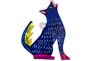 FANMEX - Fantastik - Figura de hojalata artesanía Mexicana (Lobo)