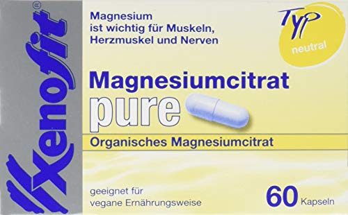 Preisvergleich Produktbild Xenofit Magnesiumcitrat 150mg Pure, 60 Kapseln