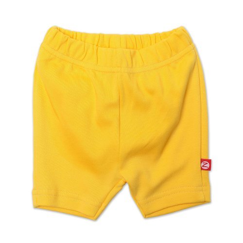 Zutano Baby-girls Infant Primary Solid Bike Shorts, Yellow, 12 Months Color: Yellow Size: 12 Months
