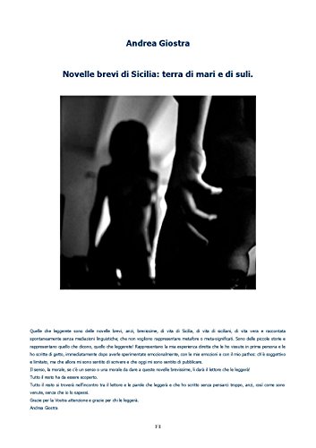 Novelle brevi di Sicilia: terra di mari e di suli - Andrea Giostra