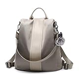 ★ Kapazität: Der Rucksack hat eine Reißverschlusstasche, die 2 innere Schichten und zwei Seitentaschen eingebaut hat. Sie können genug Produkte, wie Ipad, Regenschirm, Portemonnaie, Wasserflasche, Bücher, Imbisse, Kosmetika und so weiter halten. Vertrauen Sie mir! Rucksack ist die beste Wahl für Reisen und Einkaufen.