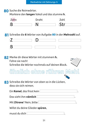 Rechtschreiben und Diktate 3. Klasse - 7