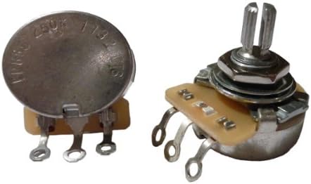 CTS 250k Split Shaft Pot - Audio Taper - Fender Stratocaster Telecaster