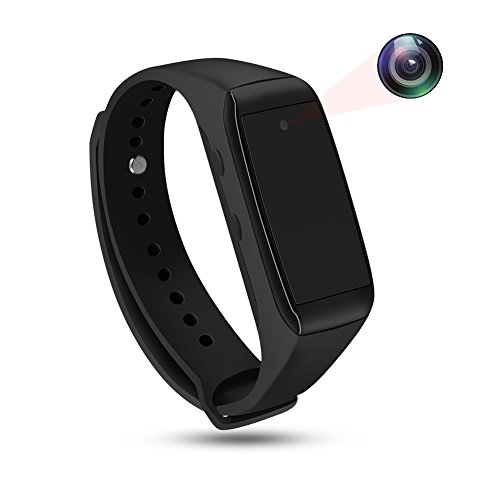 Mini Überwachungskamera, Kiniva HD1080P Fitness Armband Uhr Kamera mit Verstellbares Armband ...