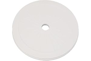 LATRAT 1 couvercle de skimmer de piscine, robuste et facile à installer, couvercle rond en plastique pour skimmer de piscine
