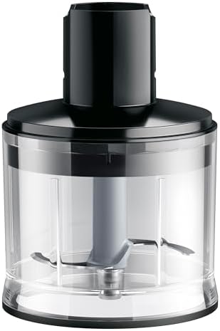 Braun Accessorio Mini Tritatutto, per MultiQuick 7 (tipo HB701XX), MultiQuick 9 (tipo 4200 e tipo HB901XX) con Sistema Easy Click Plus, Senza BPA, Capacità 500 ml, MQS 230, Nero