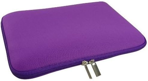 GAGS Purple Dual Zipped Sleeve / Case / Pouch for Acer C7 11.6 inch Chromebook / Laptop / Notebook….Shock Absorbing &amp; Water Resistant